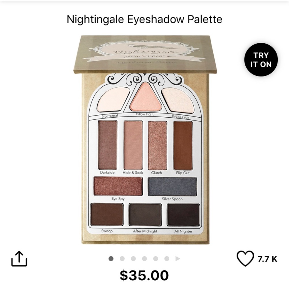 PRETTY VULGAR NIGHTINGALE PALETTE